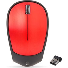 No35 Everest SM-340 USB Kırmızı 3D Optik Kablosuz Mouse