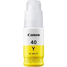 No35 Canon GI-40Y Yellow Sarı Şişe Mürekkep G6040-G5040