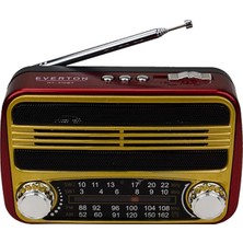 Negok Everton RT-310BT Bluetooth Fm-Usb-Tf Card- Şarjlı Nostaljik Radyo