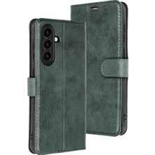 xirshop Samsung Galaxy A16 5g Kılıf Trend S Plus Kapaklı Kılıf - Yeşil