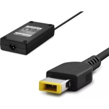No35 Hadron Gxhh2 Lenovo- Ibm Uyumlu 20V 8.5A 170W Laptop Adaptörü (Usb Tip Sarı Kare Uç) Siyah