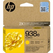 Uslucan Alışveriş Hp 938E Yellow Sarı Yüksek Kapasite Kartuş 4S6Y1PE