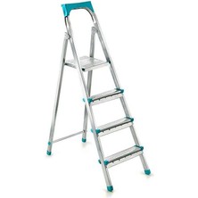 Go İthalat 3+1basamaklı Metal Merdiven Y: 82CM - 120KG.TAŞIMA Kapasitesi (5517)