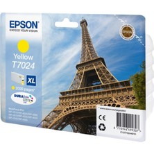 Cash Dukkan Epson T7024 Yellow Sarı 2.000 Sayfa Mürekkep Kartuş T70244010