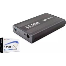 Lims Store Hadron HDX1756 3.5" HDD Kutu Usb3.0 Metal Sata Si̇yah