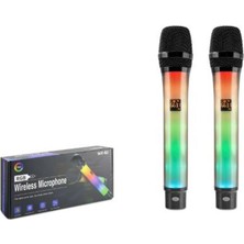 MK Beykoz Hadron Wx-82 Kablosuz 2-Mikrofon Uhf Rgb