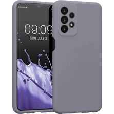 No35 Newface Samsung Galaxy A23 4g Kılıf First Silikon - Gri