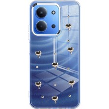 No35 Newface Xiaomi Redmi 15C 4g Fiyonk Desenli Kapak - Desen 1