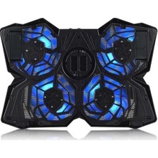 Zemira Dexim DNA001 13"-18" 4 Fan Ledli Notebook Soğutucu Stand Özel Sessiz Fan