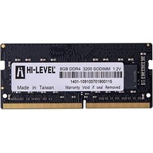 Novis Liora Hi-Level 8gb 3200MHZ Ddr4 Notebook Ram (HLV-SOPC25600D4-8G)