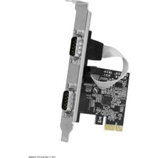 Novis Liora Dark DK-AC-PERS232 2 Port Seri Bağlantı Pci Express X1 Kar