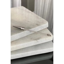 Jaida Moda Unisex 316L Cerrahi Çelik Kancalı Spayk Köprü Piercing