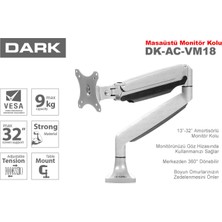MK Beykoz Dark Dk-Ac-Vm-18 1X13"-32" Monitör Destekli