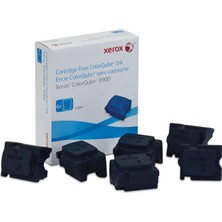 Cash Dukkan Xerox 108R01022 Colorqube 8900 Genuine Solid Ink Cyan Mavi 6 Stick