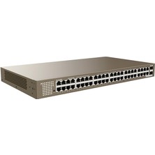 MK Beykoz Tenda TEG1050F 48 Port 10-100-1000 Mbps + 2 Port Sfp Switch Çelik Kasa Rack Mount
