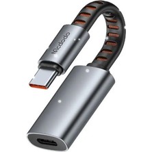 Zemira Mcdodo CA-4870 Li̇ghtni̇ng To Type-C 3ü 1 Arada Dönüştürü - Gri