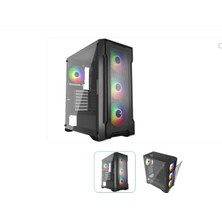 Rory Gamebooster Falcon GB-A750B 750W 80+ Bronze USB 3.0 Mesh Argb Atx Mid Tower Gaming Kasa