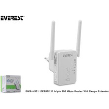 Novis Liora Everest EWR-N501 IEEE802.11 B-G-N 300 Mbps Router Wifi Range Extender