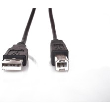 AK-SA-STR Vcom CU201-B-5.0 5mt Siyah 2.0V USB 2.0 Yazıcı Kablosu