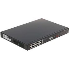 Rory Dahua PFS3218-16ET -135 16 Port Gigabit +1XRJ45-1XGB Sfp Combo 135W Poe Rackmount Switch