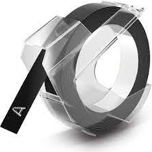 Novis Liora Dymo S0898130 Kabartma Şerit, 9 Mmx3 Mt, Siyah 520109