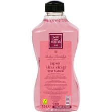 Stylmenplus Eyüp Sabri Tuncer 1,5lt Japon Kiraz Çiçeği Sıvı Sabun Doğal Zeytinyağlı