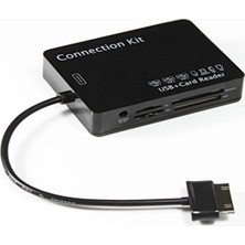 CT Stones S-Link SMG-405 Galaxy USB Hub + USB Şarj + USB Kart Okuyucu