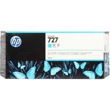 Lims Store Hp 727 Cyan Mavi 300ML Plotter Kartuşu F9J76A