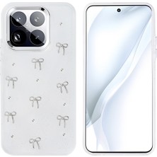 Teleplus Xiaomi 15T Pro Kılıf Kutup Desenli Simli Kapak