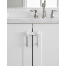 Toptan Bulurum 4 Adet Dolap ve Çekmece Emniyet Kilidi Çift Taraflı Bantlı Güvenli Tasarım