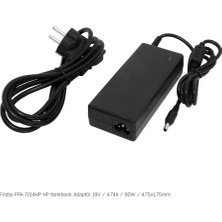 Dukkanıum Frisby FPA-7214HP Notebook Adaptör (Hp) 19V 4.74A (Uç Boyutu : 4.75 x 1.7mm)