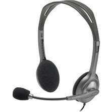 CT Stones Logitech 981-000593 H111 Stereo Kulaklık Sterio Jacklı