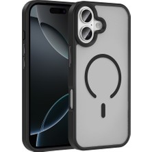 Apple iPhone 17 Kılıf M-Safe Şarj Özellikli Mat Arka Yüzey Zore Sio Kapak