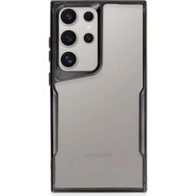 xirshop Samsung Galaxy S23 Ultra Kılıf Boyi Silikon Kapak - Siyah