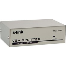 Lims Store S-Link MSV-1415 1pc-4 VGA 150MHZ Monitör Çoklayıcı