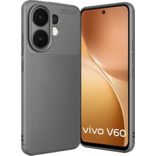 xirshop Vivo V60 5g Auto Focus Karbon Kapak - Gri