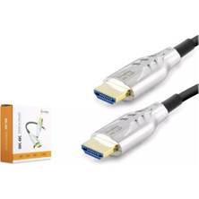 Cash Dukkan Hadron HDX2052 HDMI Kablo Pvc 8k 60Hz 2.1V Optic Od8.0 100M Si̇yah