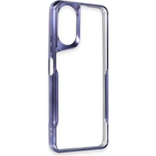 No35 Newface Oppo A38 Kılıf Boyi Silikon Kapak - Lacivert