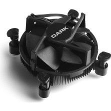 Negok Dark DKCCL171 Intel LGA1700 Uyumlu Bakır Destekli Işlemci Soğutucu