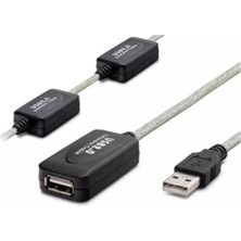 Rory Hadron HDX7546 25M USB To USB F Kablo Silver