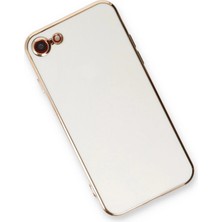 No35 Newface Iphone 7 Kılıf Volet Silikon - Beyaz