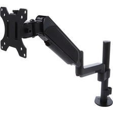 Negok Dark DK-AC-VM11 1 X13"-27" Monitör Destekli Amortisörlü Masa Tipi LCD Monitör ve Tv Kolu