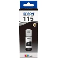 Stylmenplus Epson 115 Black Siyah Şişe Mürekkep T07C14A L8160-L8180
