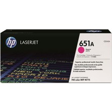 Uslucan Alışveriş Hp 651A Magenta Kırmızı 16.000 Sayfa Toner CE343A