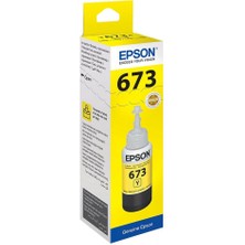 AK-SA-STR Epson T6734 Yellow Sarı Şişe Mürekkep T67344A