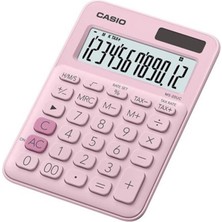 Maxdora Casio MS-20UC-PK 12 Hane Açık Pembe Masa Üstü Hesap Makinesi