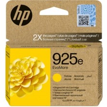 Cash Dukkan Hp 925E Yellow Sarı Kartuş 4K0W2PE