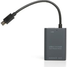 Stylmenplus Dark DK-AC-UCR310 Usb3.1 Type-C Harici Çoklu Kart Okuyucu