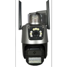 CT Stones Apronx APX-WP242 6mp 2.8mm Çift Kamera 19 LED Wifi Ptz