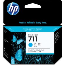 Freedom Storee Hp 711 Cyan Mavi 29ML 3lü Plotter Kartuş Seti CZ134A